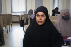 Promouvoir les compétences de gouvernance des femmes de Benadir, Mogadiscio, Somalie